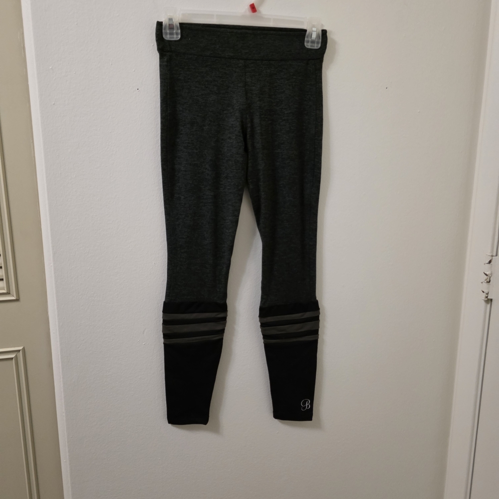 Bombshell Sportswear Charcoal and Black Leggings